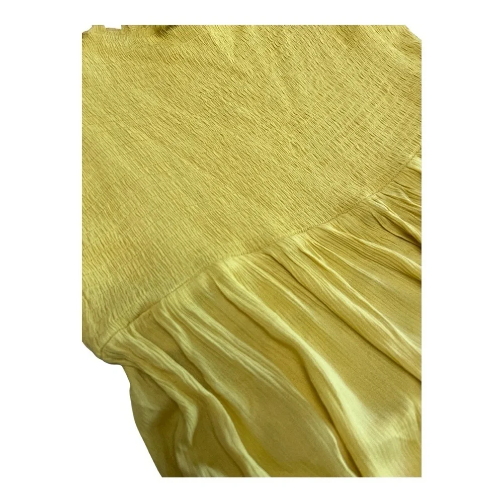 🎉HOST PICK🎉 City Chic Yellow Cowl Neck Pleated Maxi Dress - Picture 13 of 13